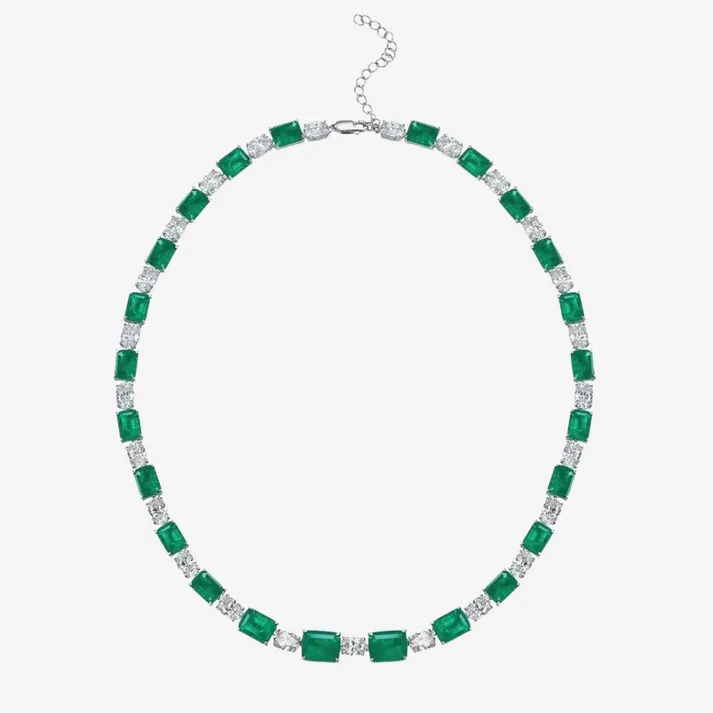 Ruby Red Riviere Necklace