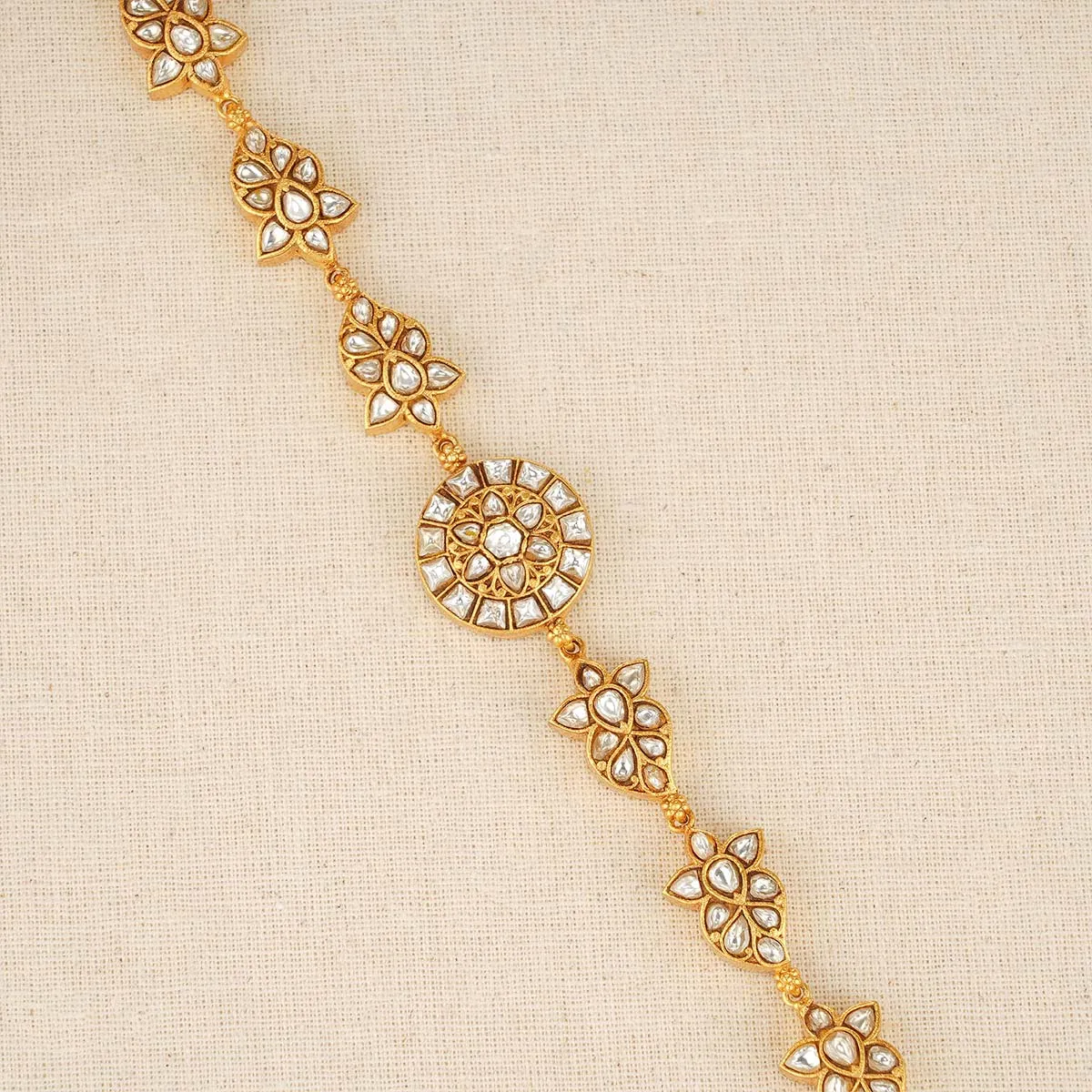 Shining Kundan Bracelet