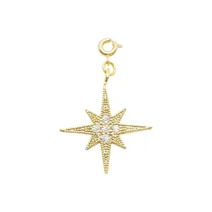 Shining Star Gold Charm
