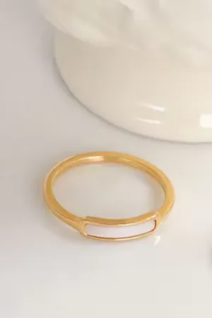 Signet Stacking Ring