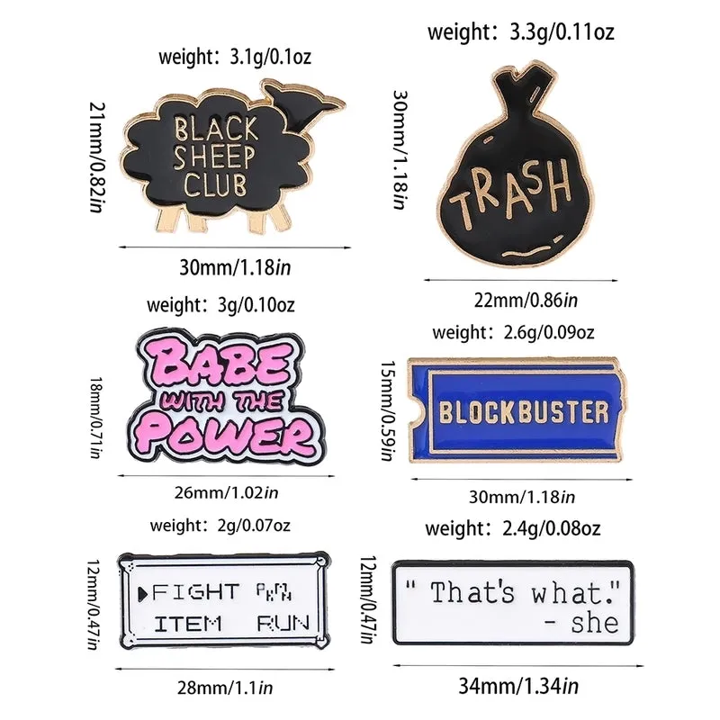 Simple Style Classic Style Letter Metal Men's Brooches