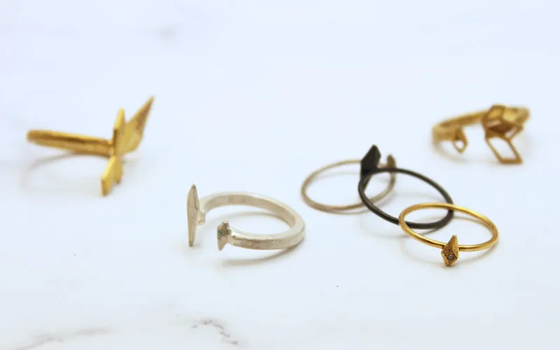 Soar Pin Ring by Minimalist