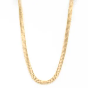 Sodajo Gold Dipped Brass Chain Necklace