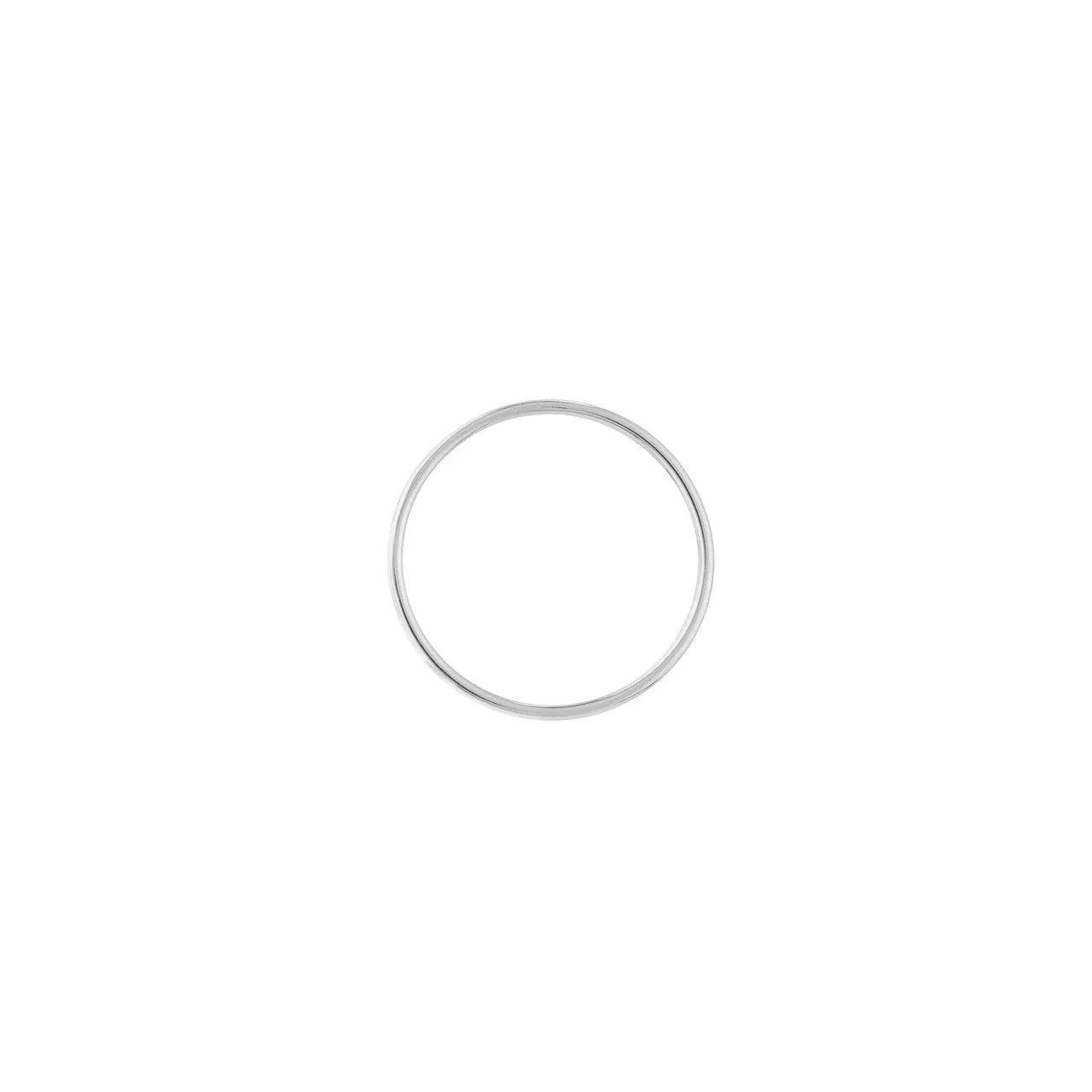 Stackable Wire Ring 14k Gold Minimalist Ring