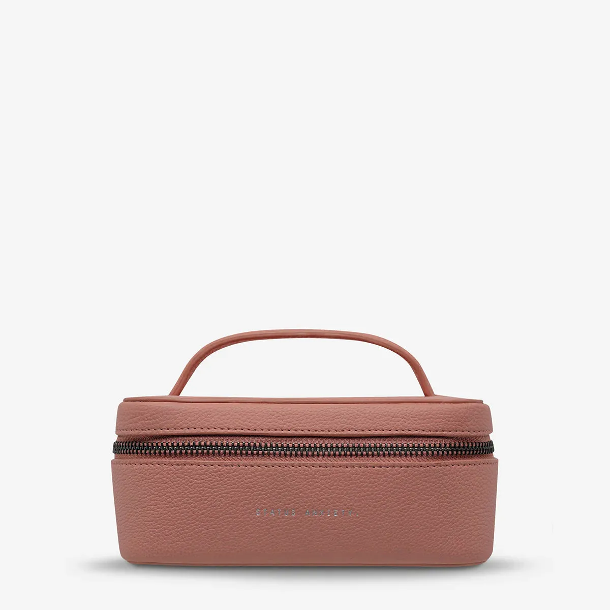 Status Anxiety Shining Armour Jewellery Case - Dusty Rose