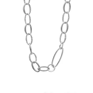 Sterling Silver Link Necklace | 20"