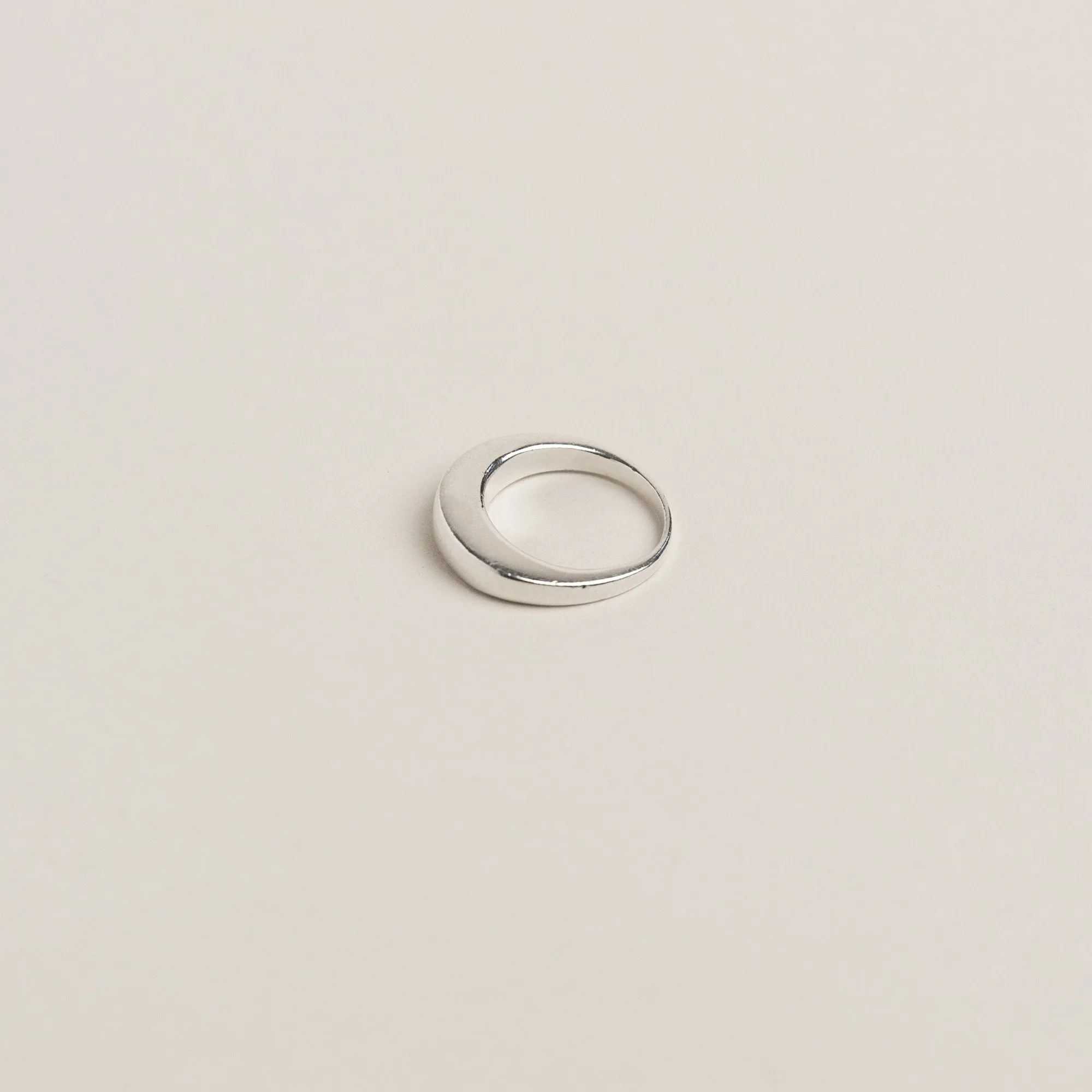 Sterling Silver Oval Ring