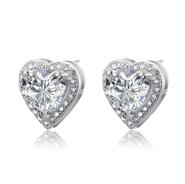 Stud Heart Fashionable Stylish Earrings