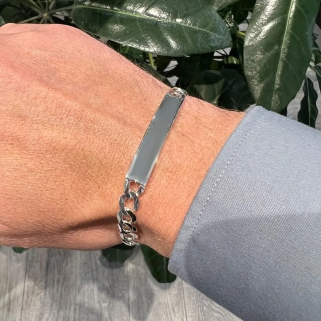 Sweeney |  8.5" Sterling Silver Gents ID