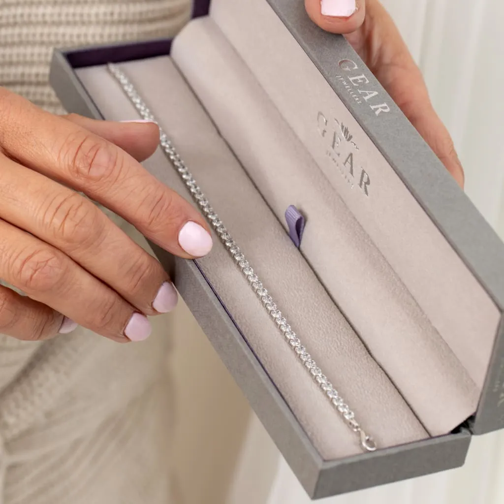 Tennis Bracelet | Sterling Silver