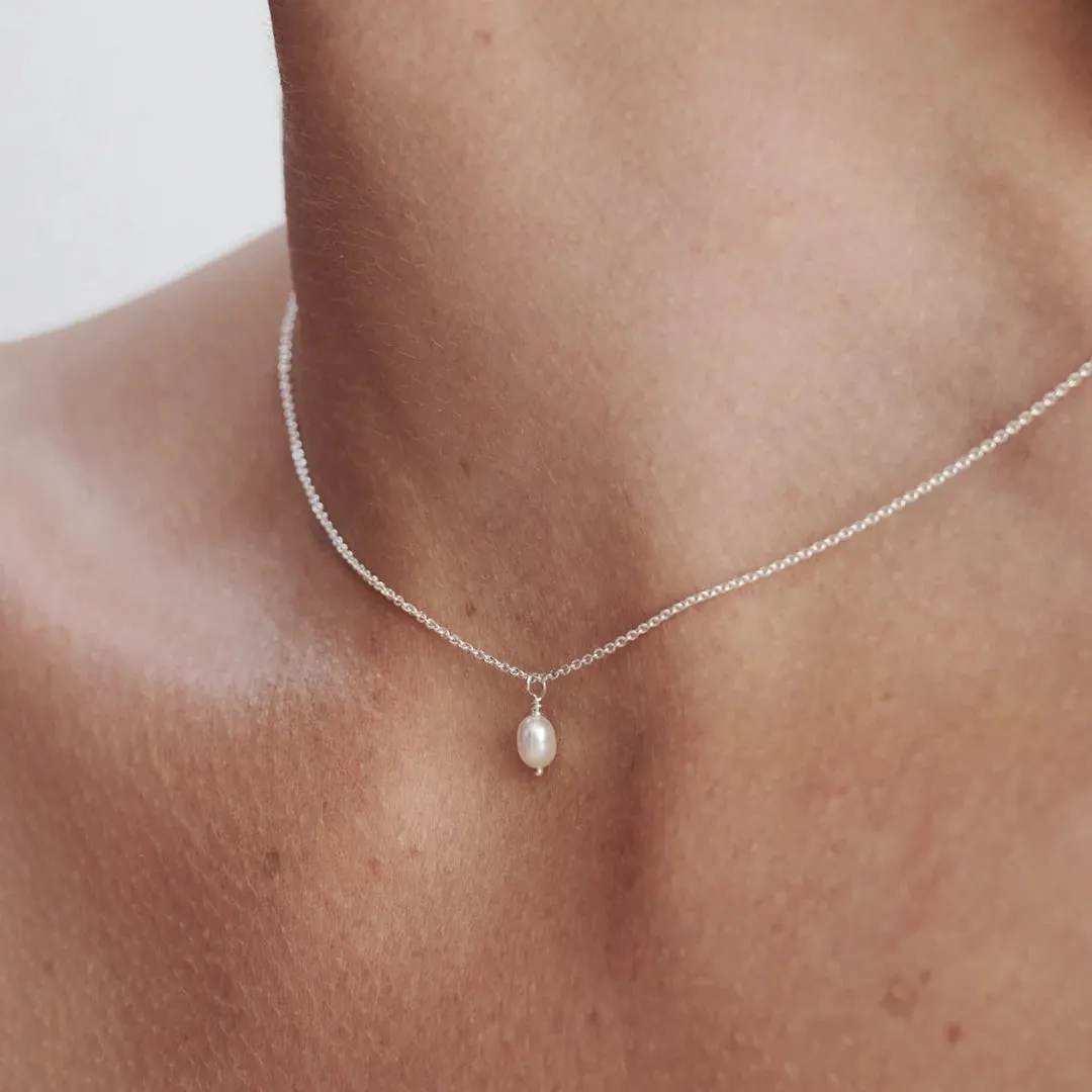 Tiny Pearl Necklace