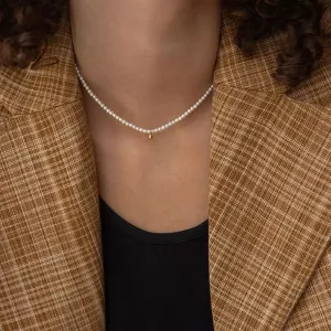 Tiny Pearl Necklace