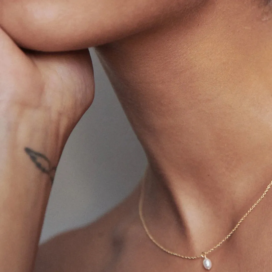 Tiny Pearl Necklace