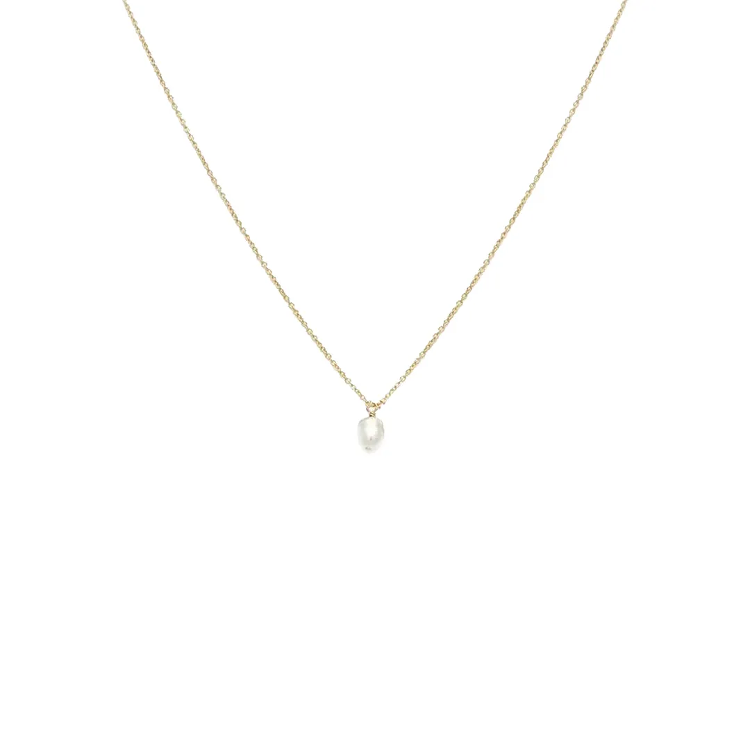 Tiny Pearl Necklace