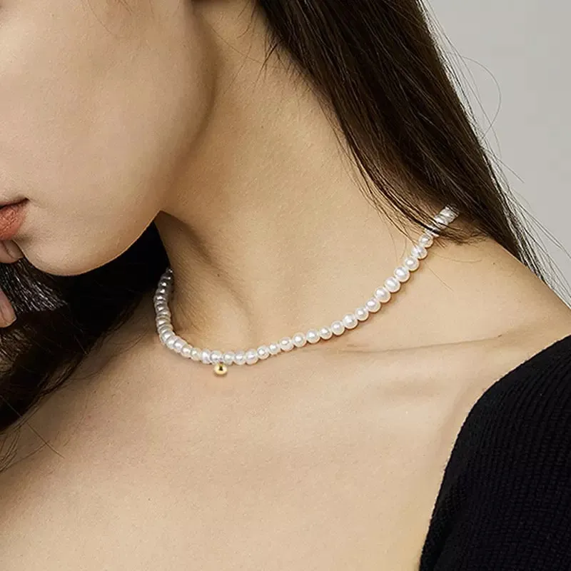 Tiny Pearl Necklace