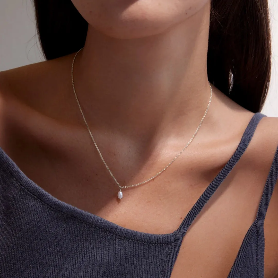 Tiny Pearl Necklace