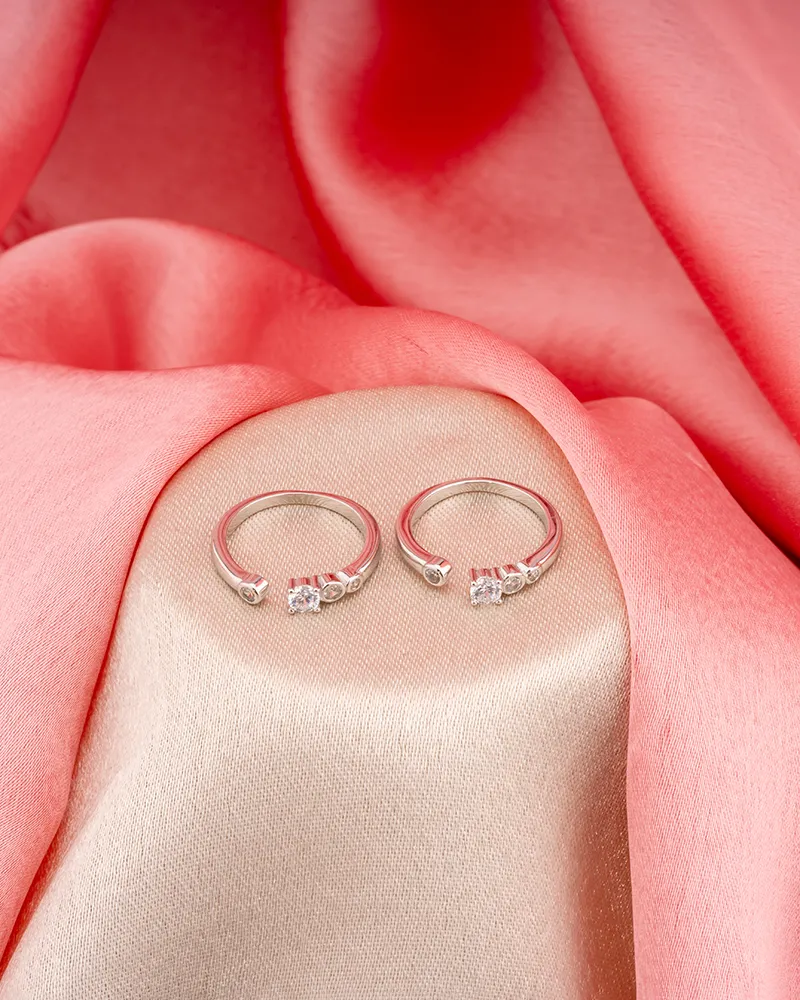 Toe Ring Sparkling