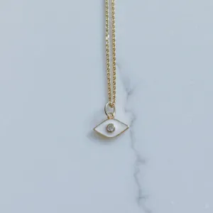 Turkish evil eye necklace