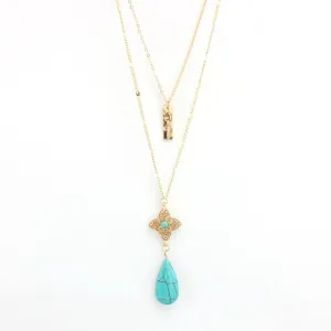Water Drop Layer Necklace
