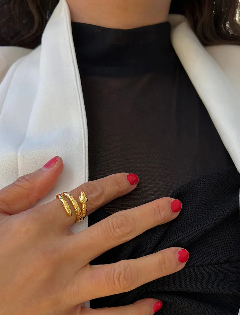YEAR OF THE SNAKE Ring | Sterling Silver