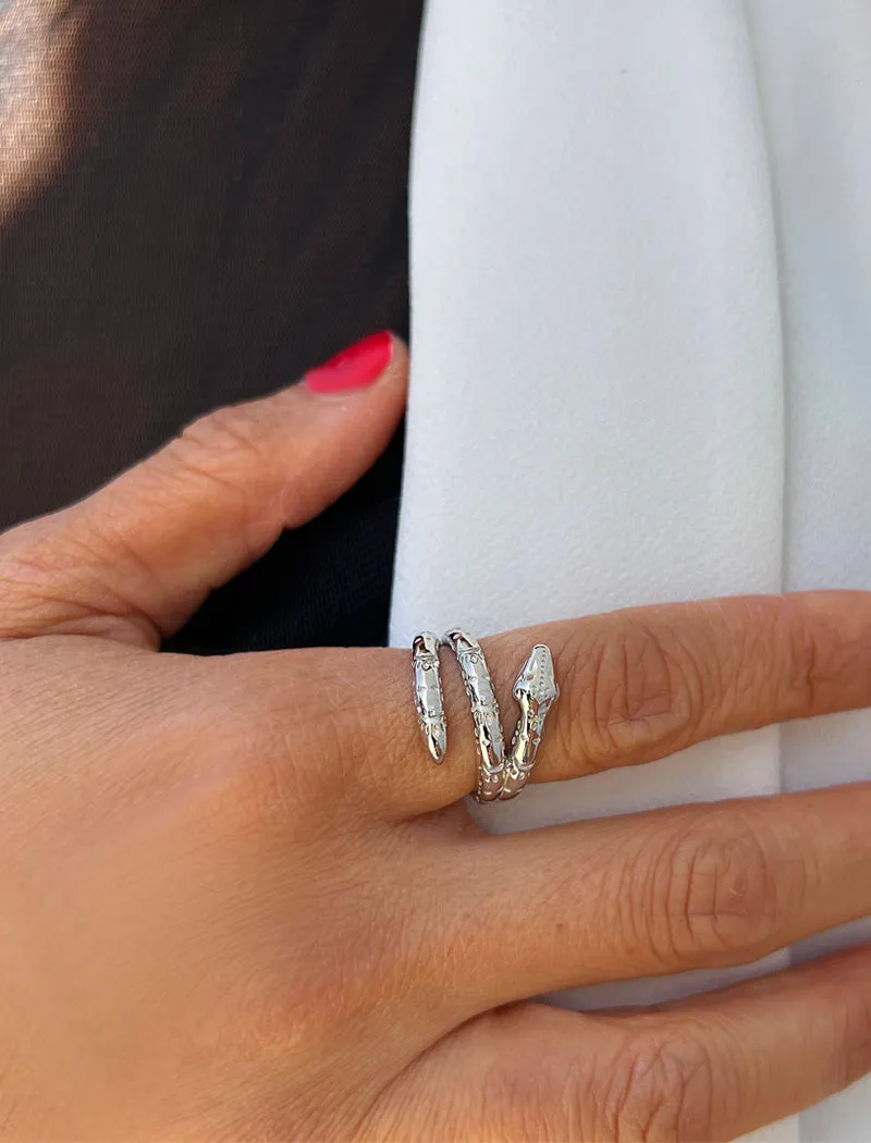 YEAR OF THE SNAKE Ring | Sterling Silver