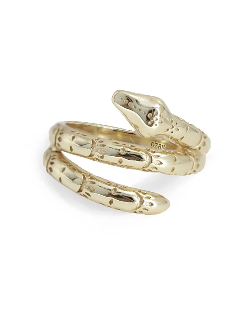 YEAR OF THE SNAKE Ring | Sterling Silver