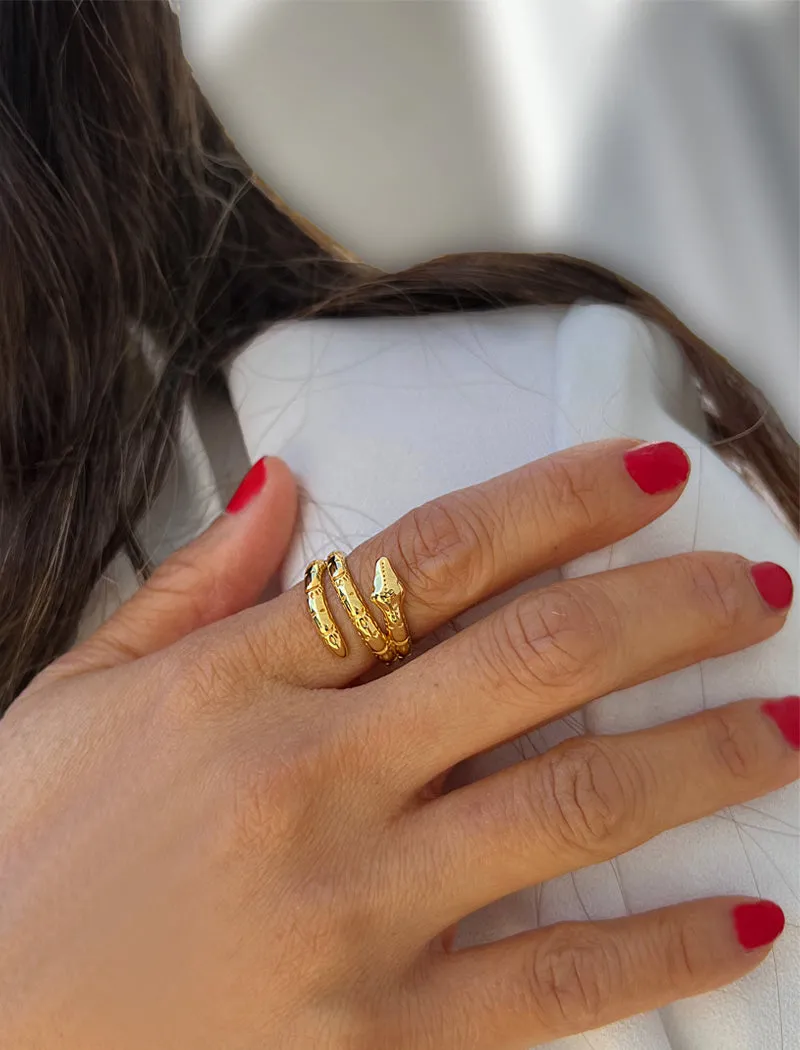 YEAR OF THE SNAKE Ring | Sterling Silver