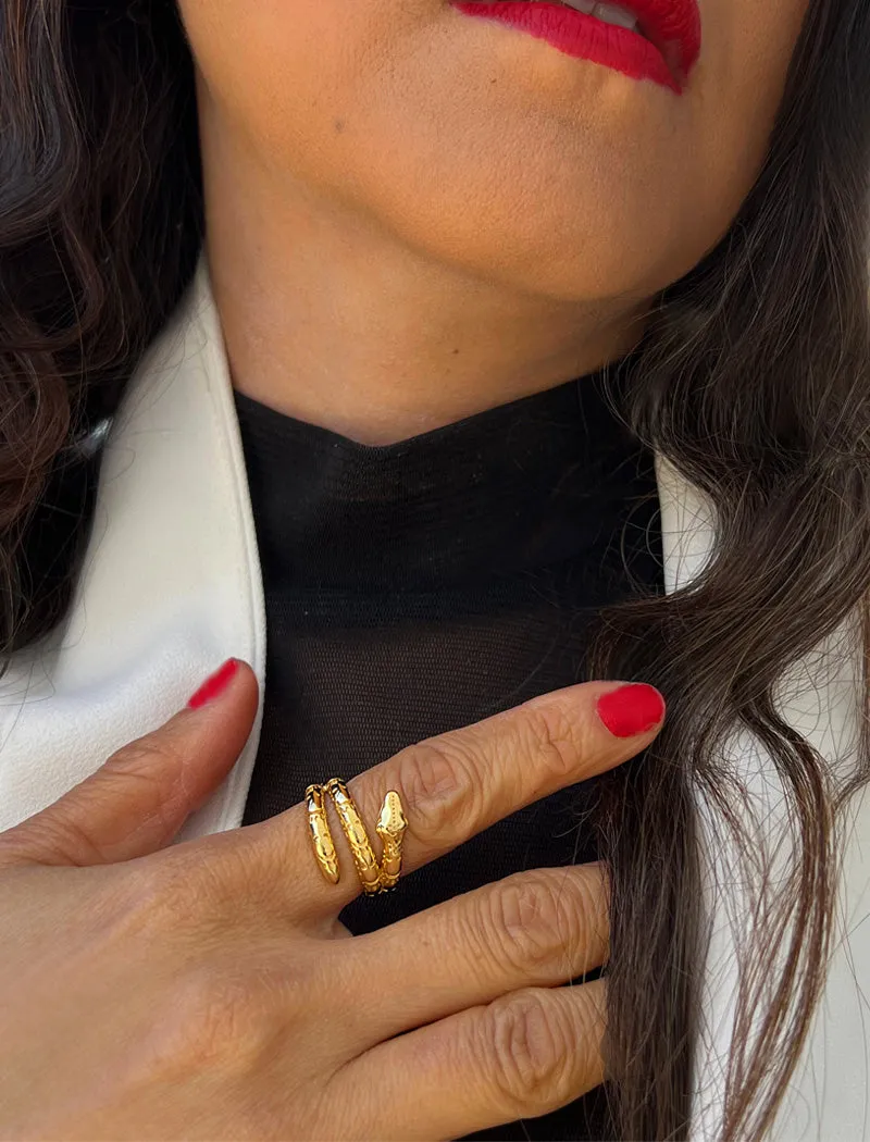 YEAR OF THE SNAKE Ring | Sterling Silver
