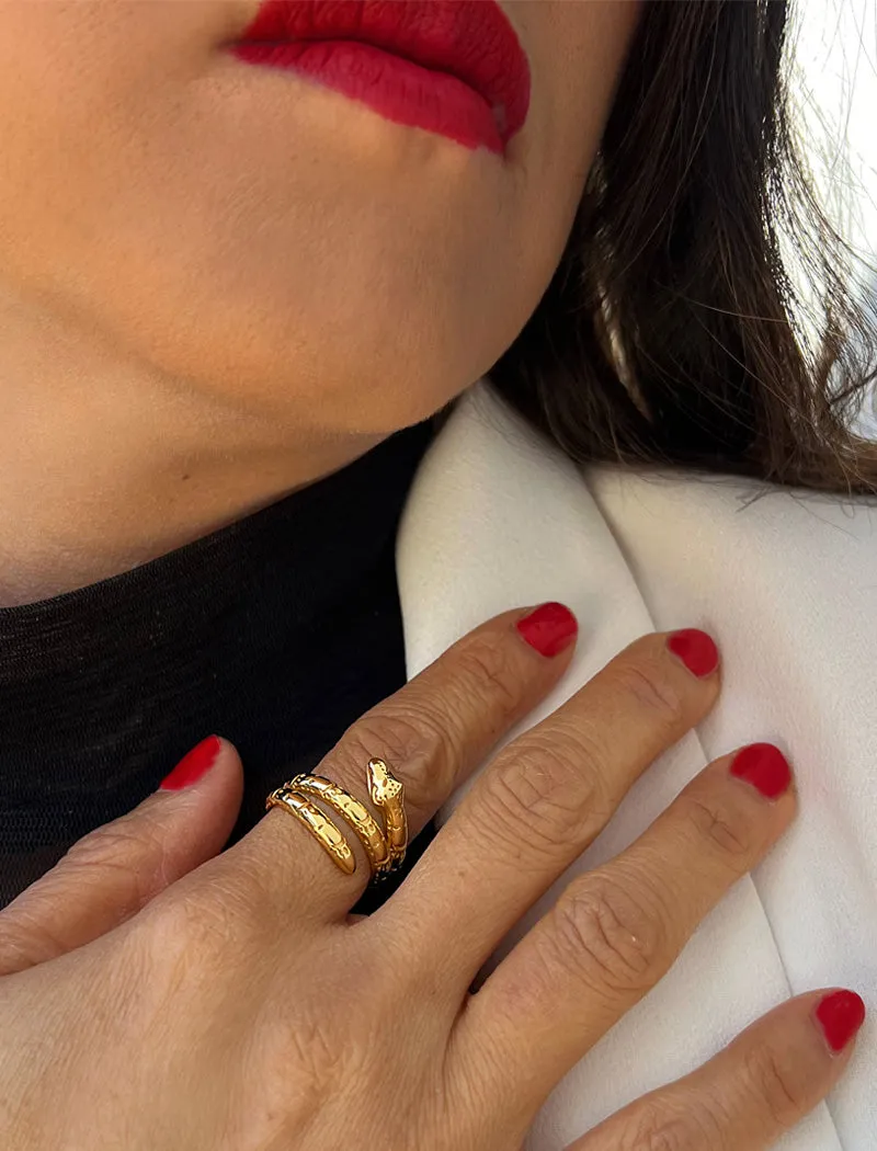 YEAR OF THE SNAKE Ring | Sterling Silver