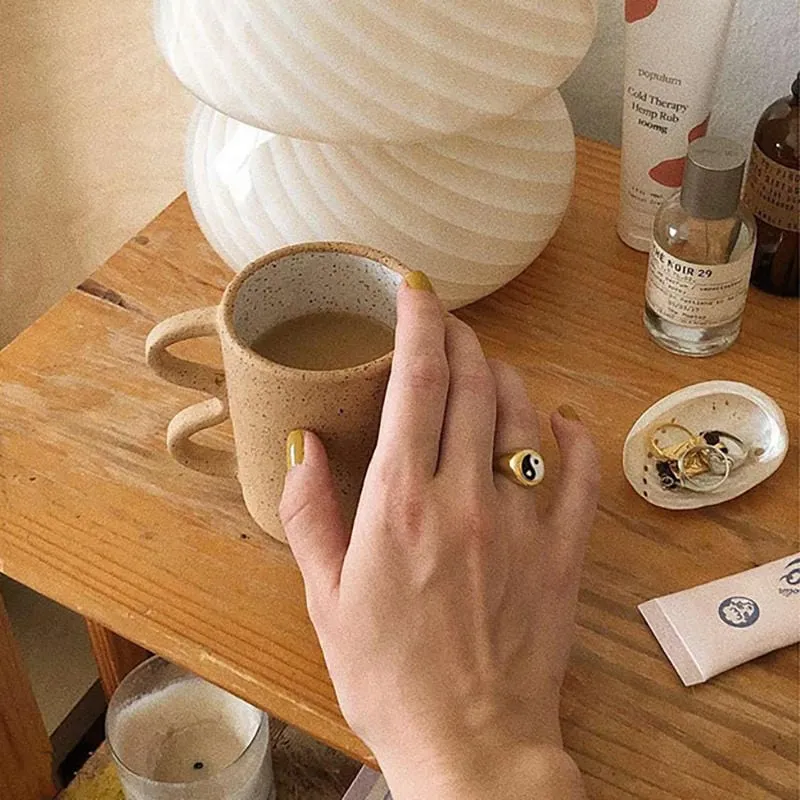 YinYang Statement Ring